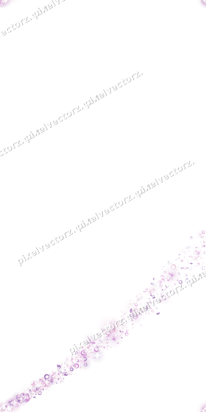 Nahtloser Sternenschweif in Magenta auf transparentem Grund