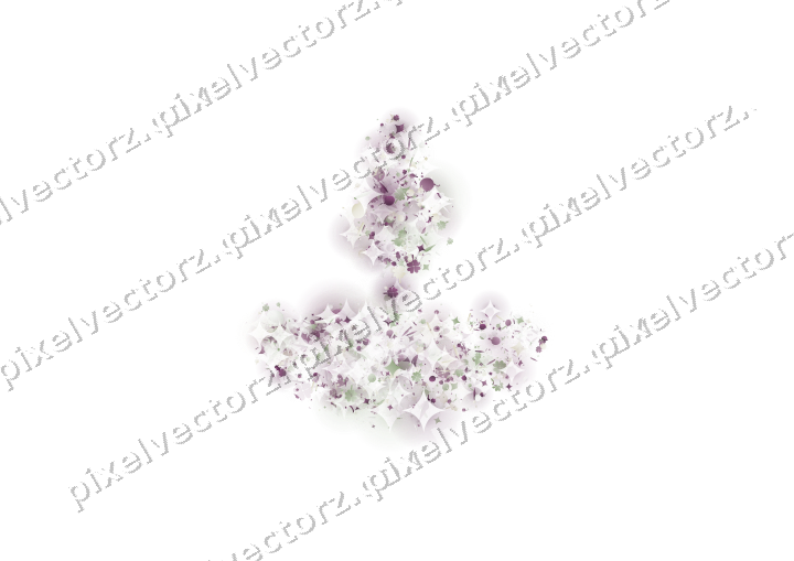 Seamless glitter diya lamp in dark magenta on a transparent background