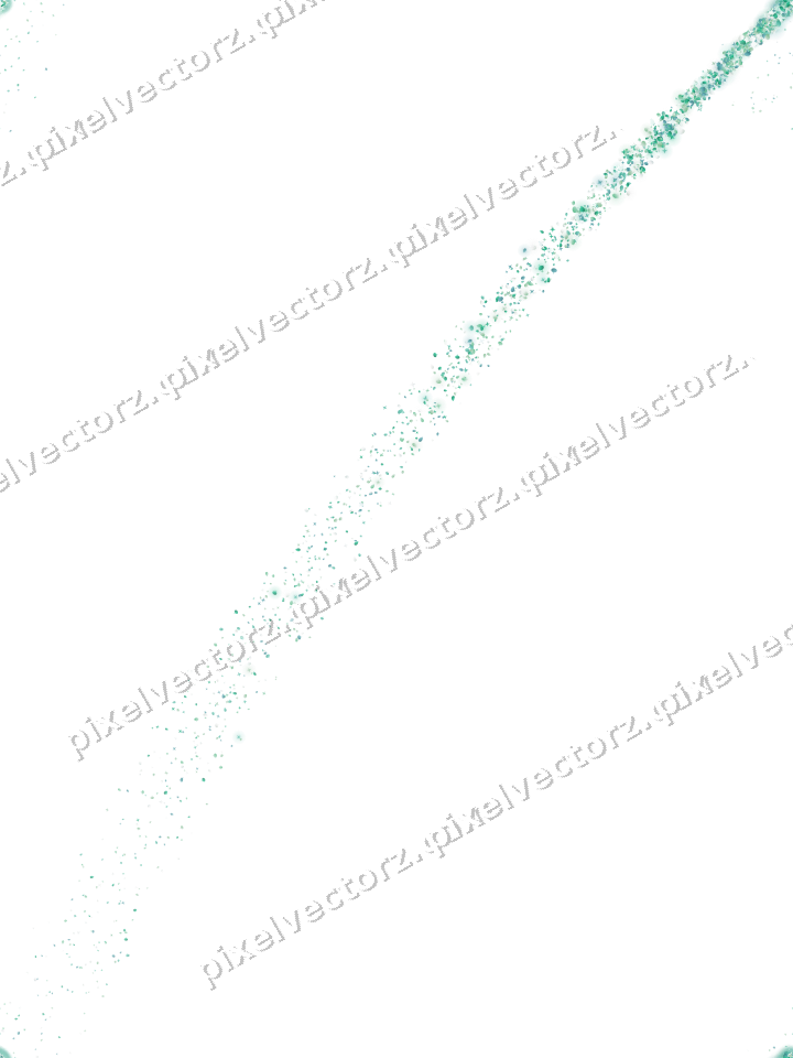 Seamless star trail of stars and eggs on a transparent background