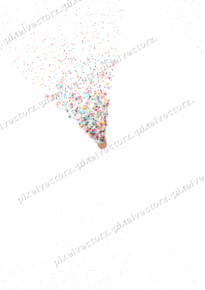 Seamless glitter corner of stars and bats on a transparent background