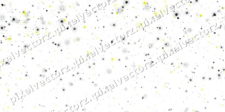 Seamless falling glitter of hearts on a transparent background