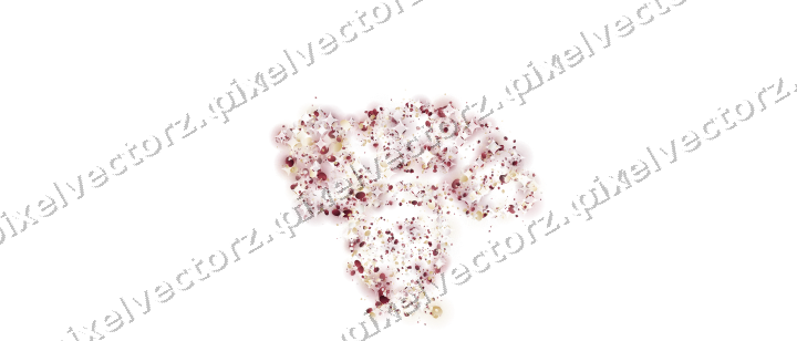 Seamless glitter turkey of pumpkins on a transparent background