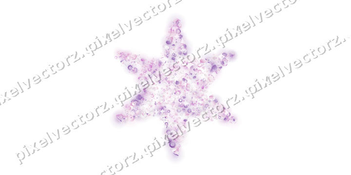 Seamless glitter star of hearts and eggs on a transparent background