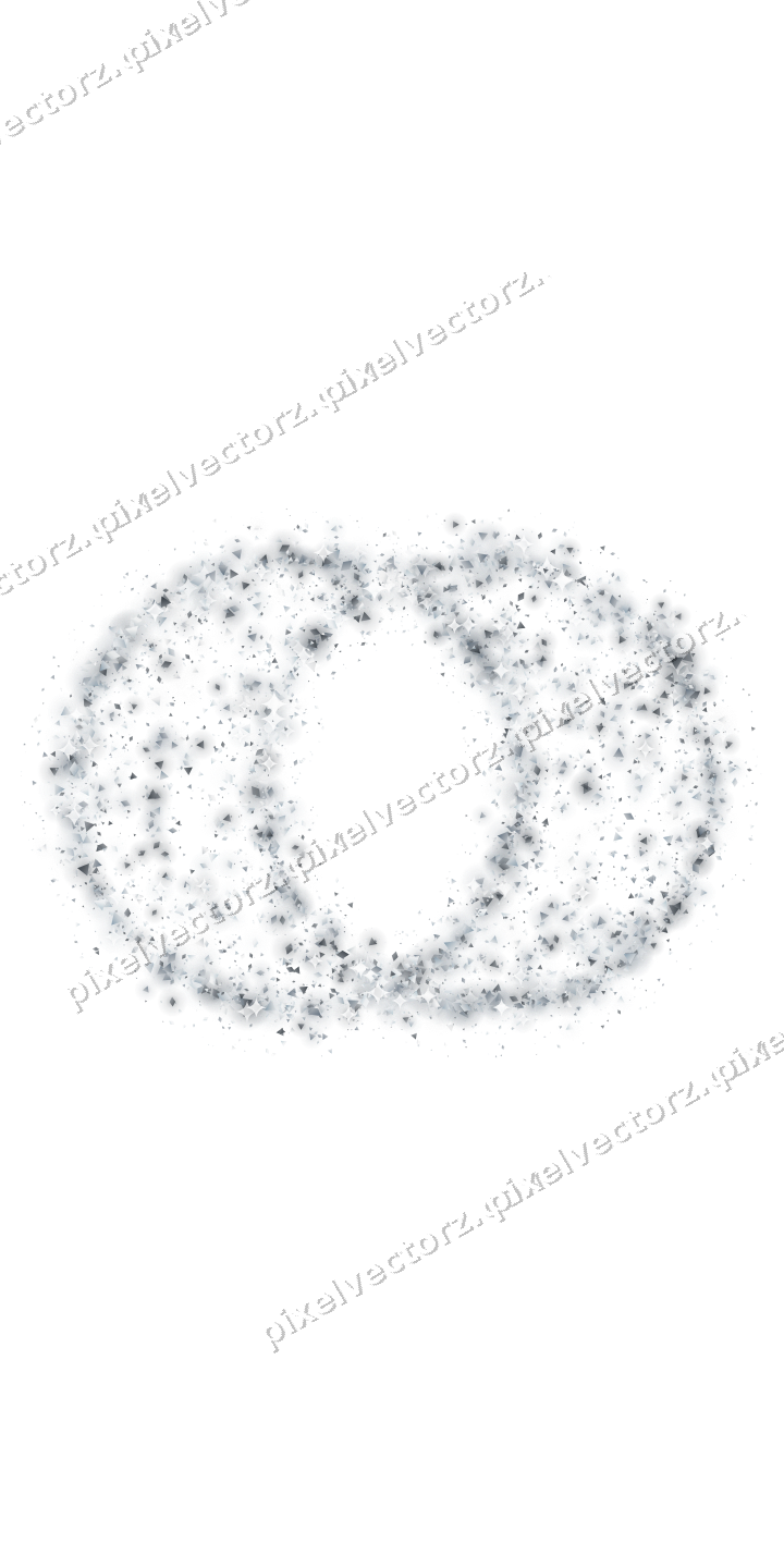 Seamless glitter wedding rings on a transparent background