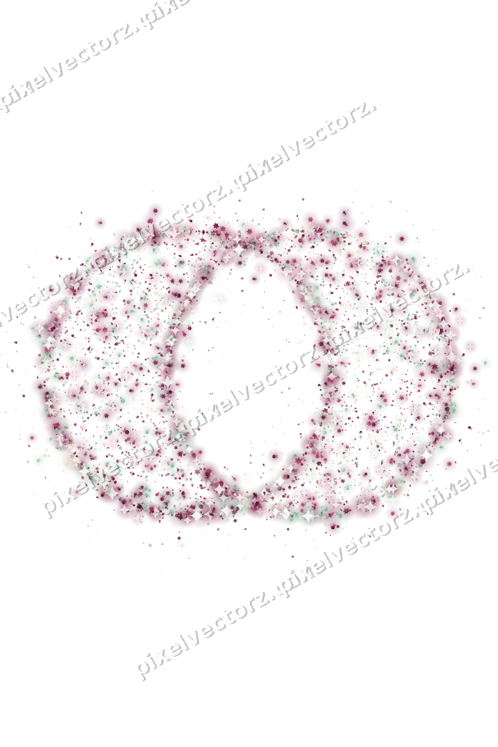 Seamless glitter wedding rings on a transparent background
