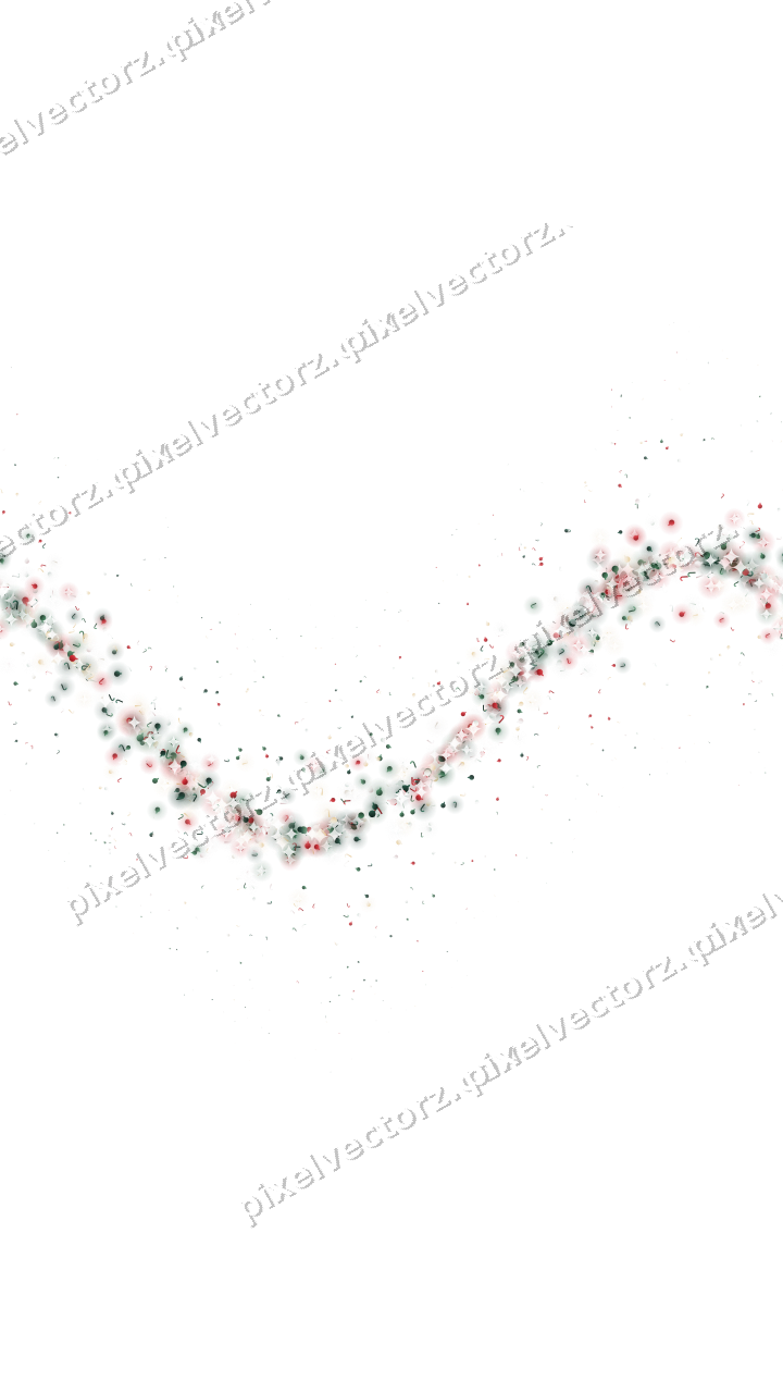 Seamless glitter wave in dark green on a transparent background