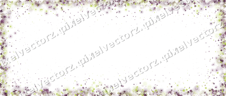 Seamless glitter vignette in dark magenta on a transparent background