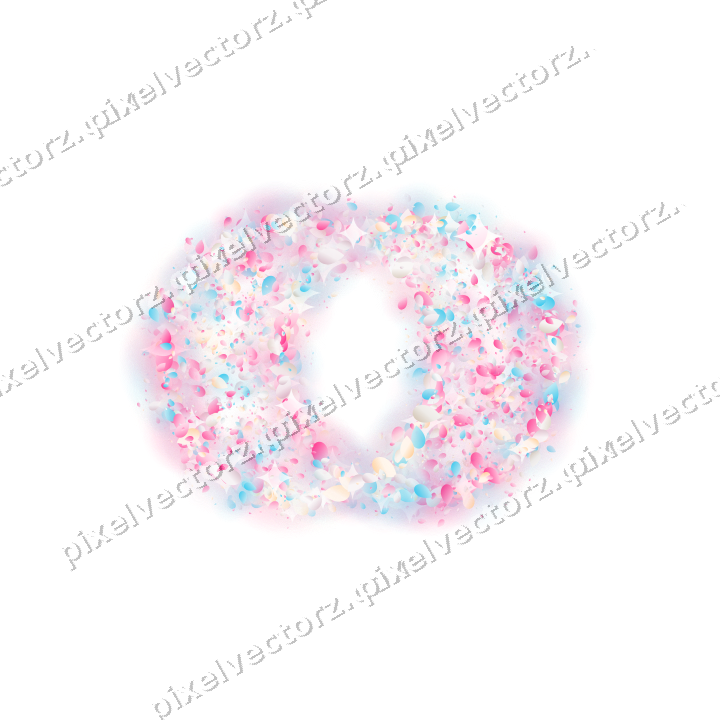 Seamless glitter wedding rings of eggs on a transparent background