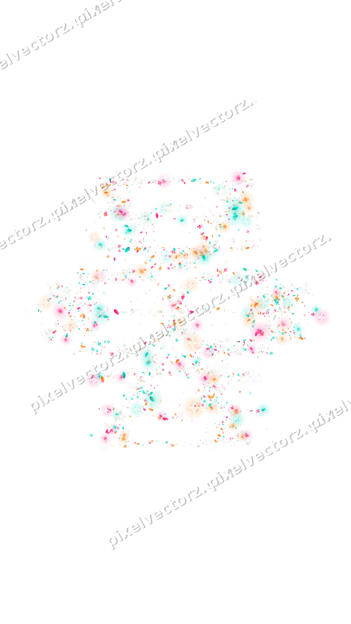 Seamless glitter snowflake in pink on a transparent background