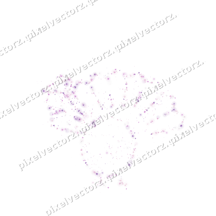 Seamless glitter turkey in magenta on a transparent background