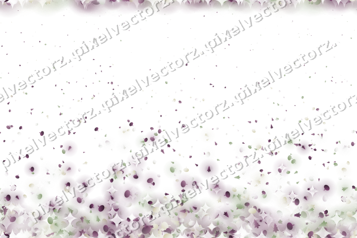 Seamless rising glitter in dark magenta on a transparent background