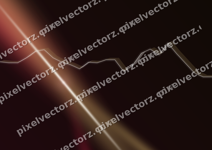 Leuchtender Neon Diagramm Hintergrund in Rosa und Rot