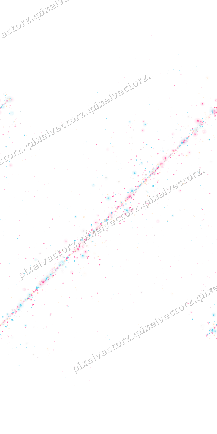 Seamless glitter band of pumpkins in pink on a transparent background