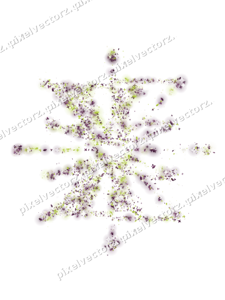 Seamless glitter firework in dark magenta on a transparent background