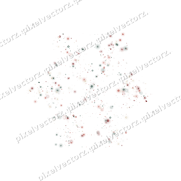 Seamless glitter snowflake in dark red on a transparent background