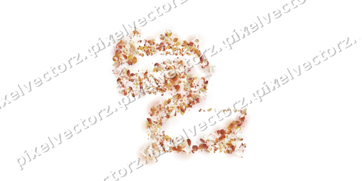 Seamless glitter dragon in orange on a transparent background