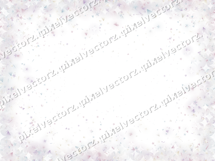 Seamless glitter vignette in pale pink on a transparent background