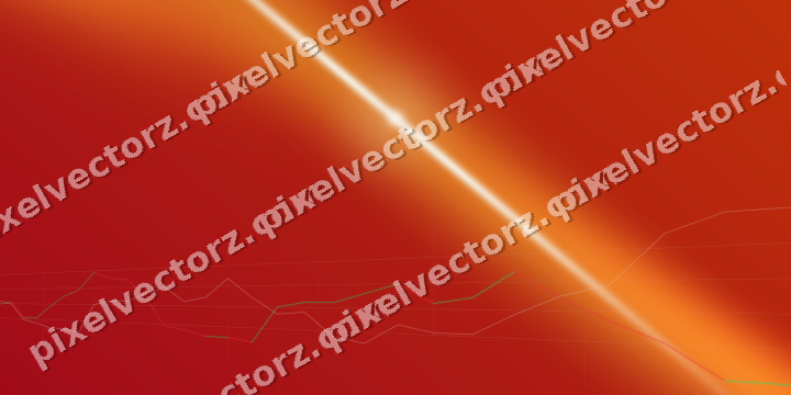 Leuchtender Neon Diagramm Hintergrund in Orange und Bernstein