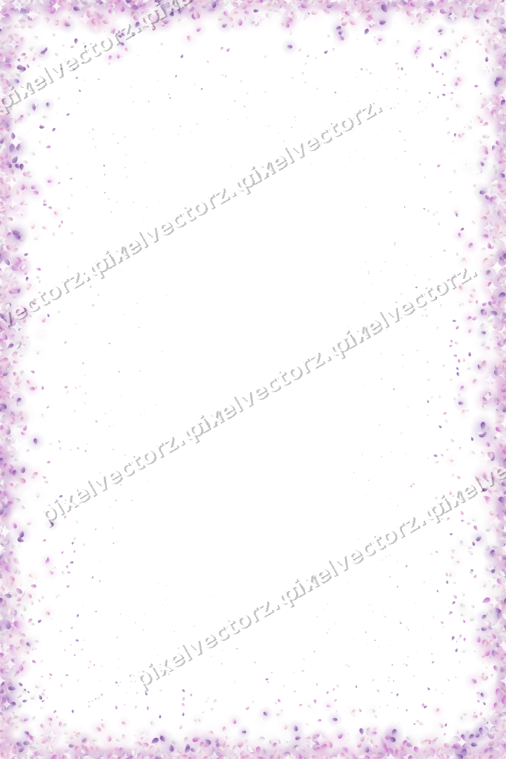 Seamless glitter border of eggs in magenta on a transparent background