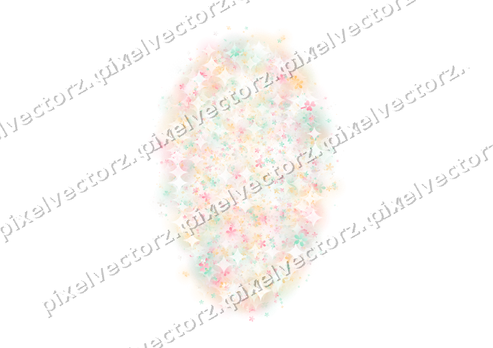 Seamless glitter easter egg in pale pink on a transparent background