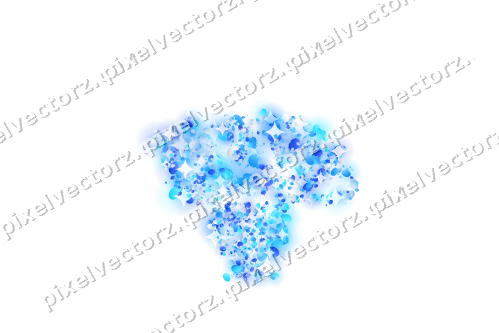 Seamless glitter turkey of pumpkins on a transparent background