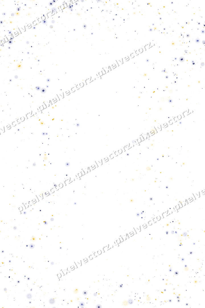 Seamless glitter wreath in dark blue on a transparent background