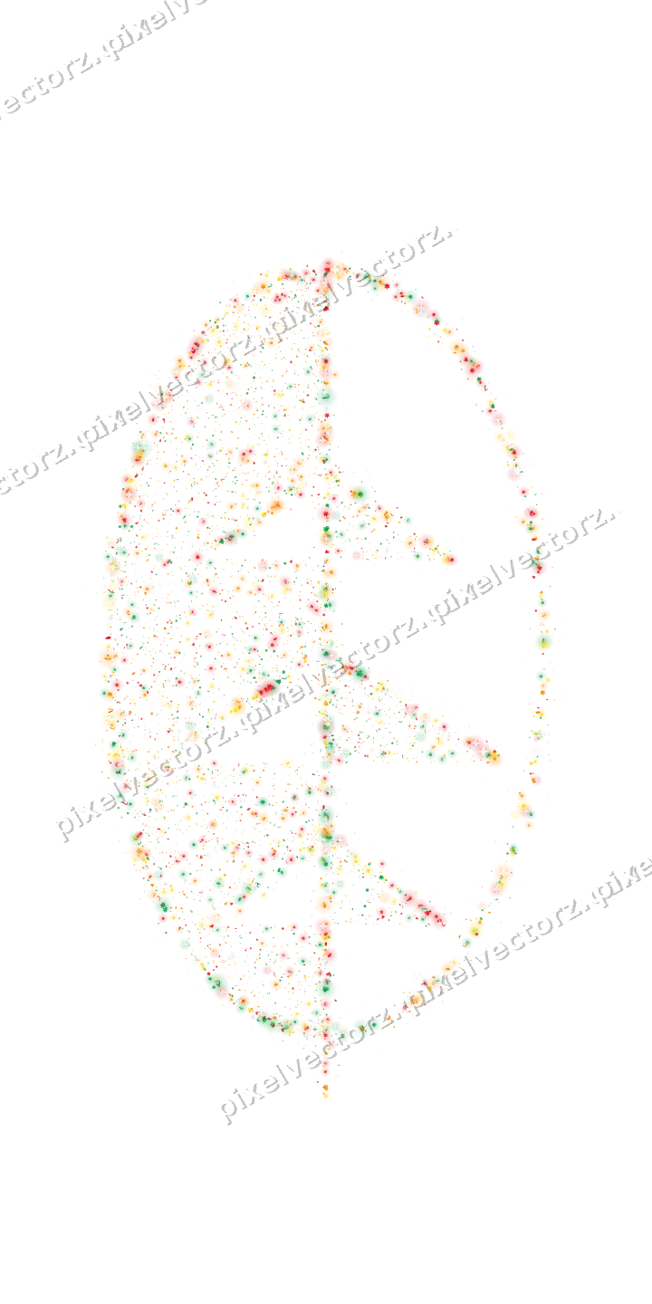 Seamless glitter leaf of stars and bells on a transparent background