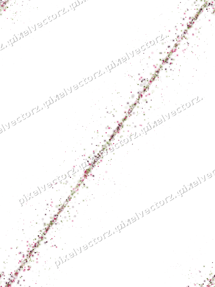 Seamless glitter band in lime and pink on a transparent background