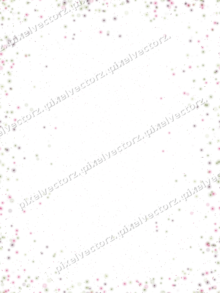 Seamless glitter border of shards in lime on a transparent background