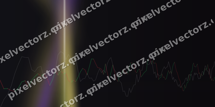 Leuchtender Neon Diagramm Hintergrund in Blau und Violett