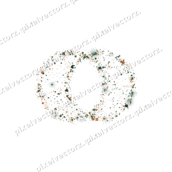 Seamless glitter wedding rings on a transparent background