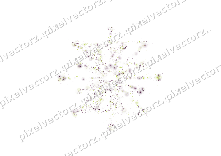 Seamless glitter firework in dark magenta on a transparent background