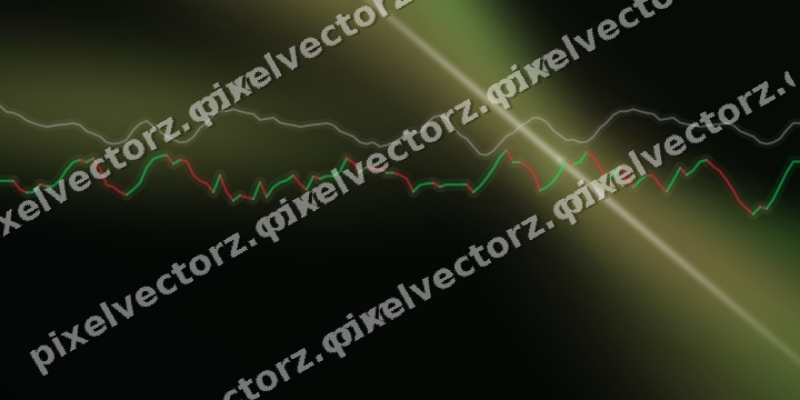 Leuchtender Neon Diagramm Hintergrund in Limette und Gelb