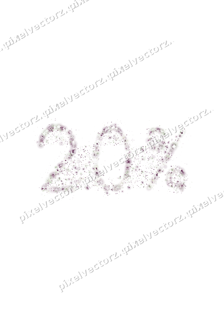 Seamless glitter number 20% on a transparent background