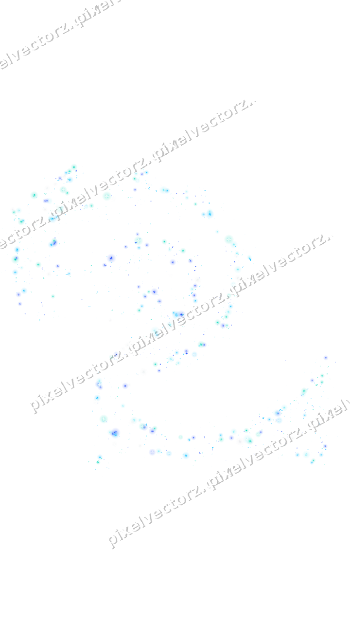 Seamless glitter dragon in cyan and teal on a transparent background