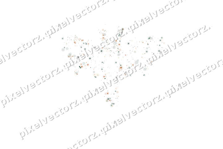 Seamless glitter bat in dark green on a transparent background