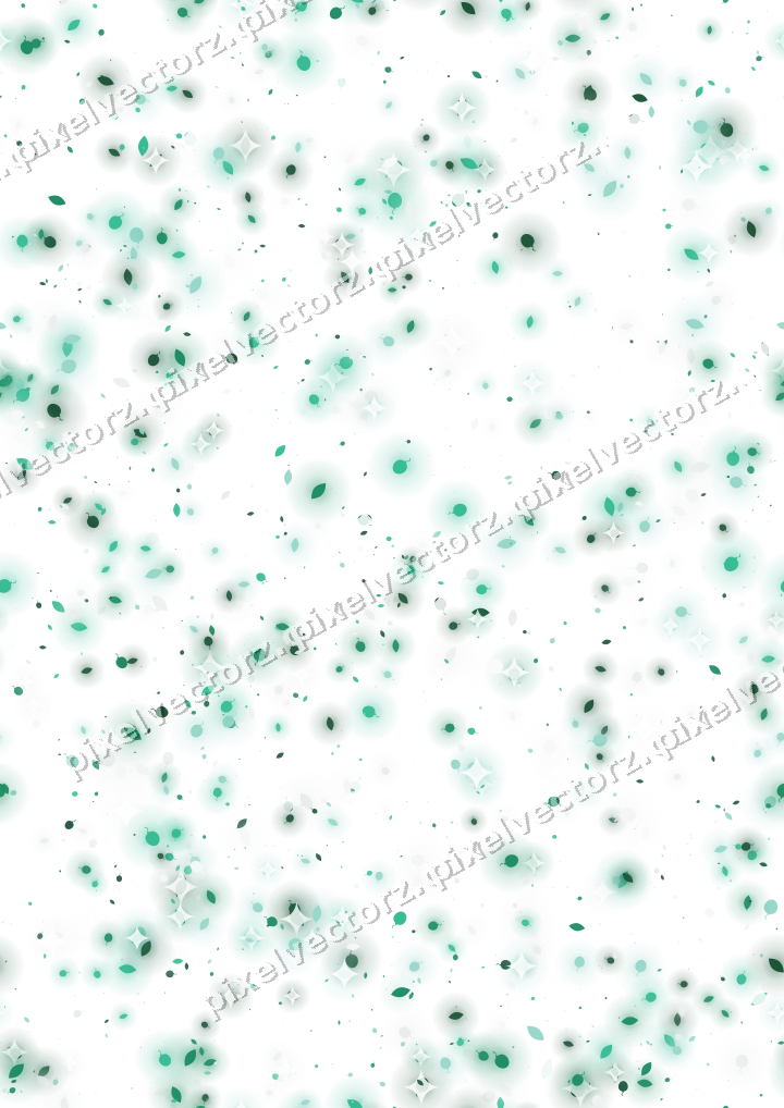Seamless glitter scatter on a transparent background