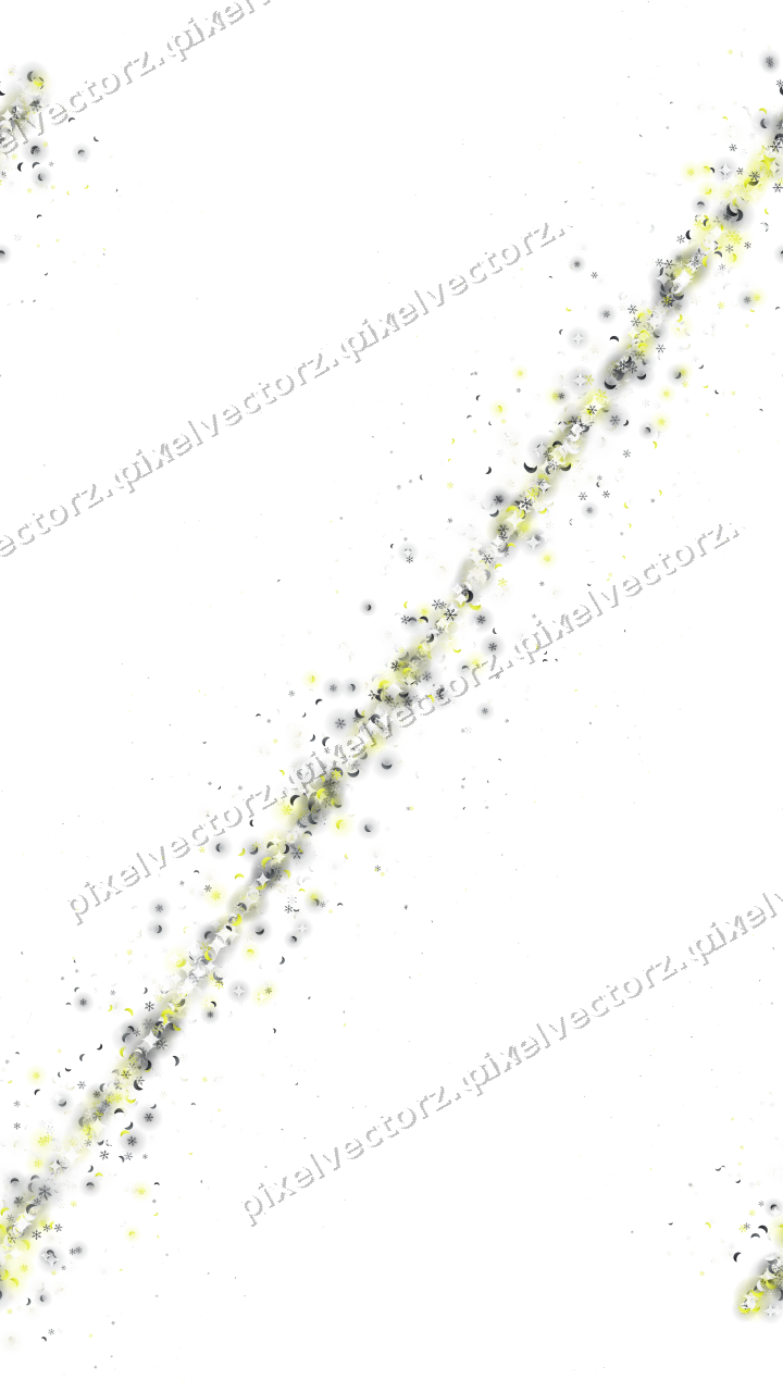 Seamless glitter band in yellow and grey on a transparent background