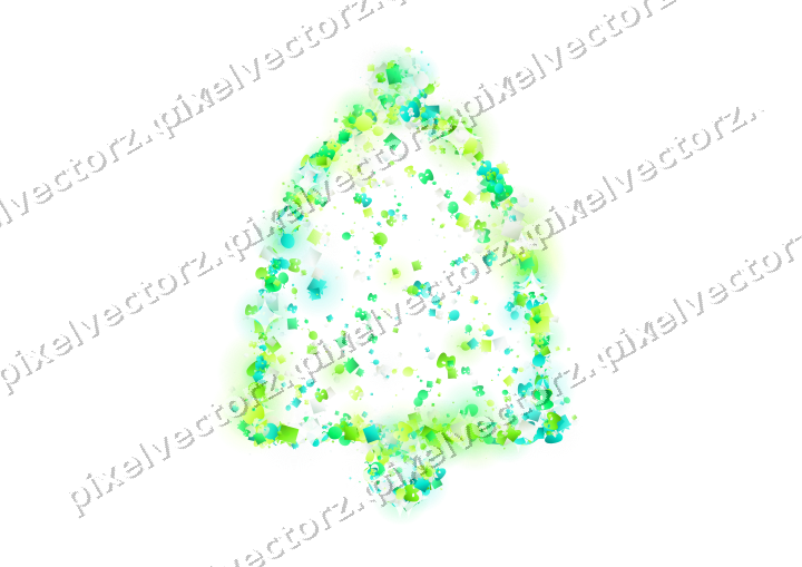Seamless glitter bell of gifts and masks on a transparent background