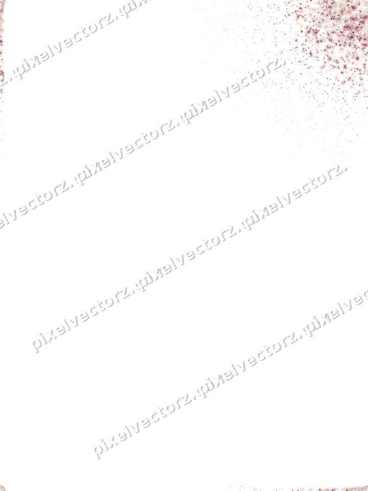 Seamless glitter corner of balloons on a transparent background