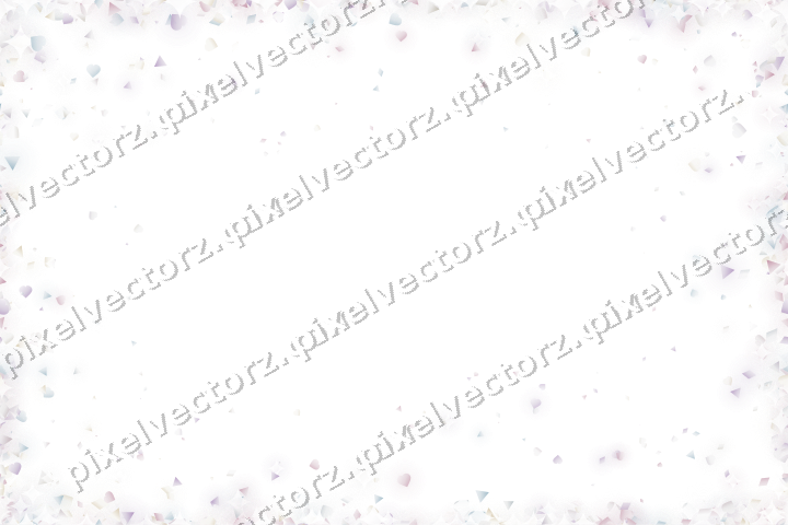 Nahtlose Glitzervignette aus Herzen und Rauten auf transparentem Grund
