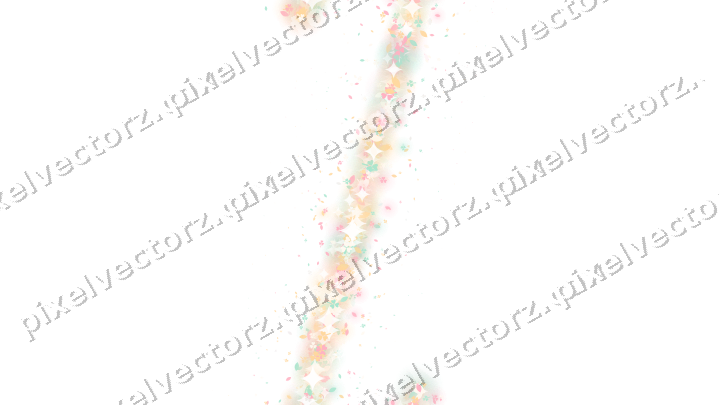 Seamless glitter band in pale pink on a transparent background