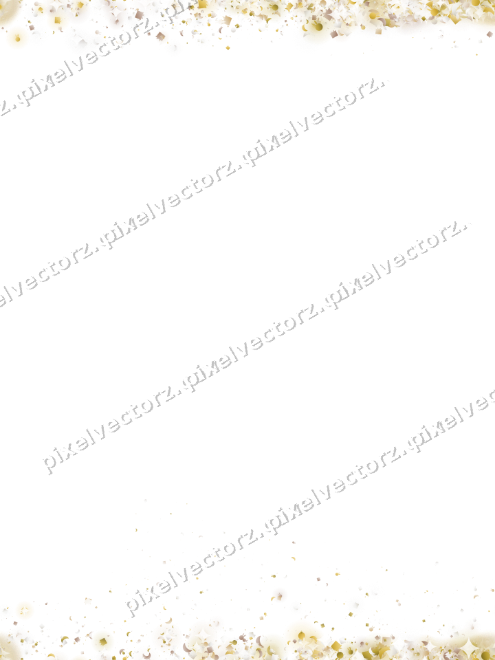 Seamless star trail of gifts and bunnies on a transparent background