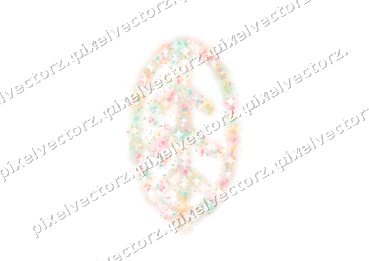 Seamless glitter leaf in pale pink on a transparent background