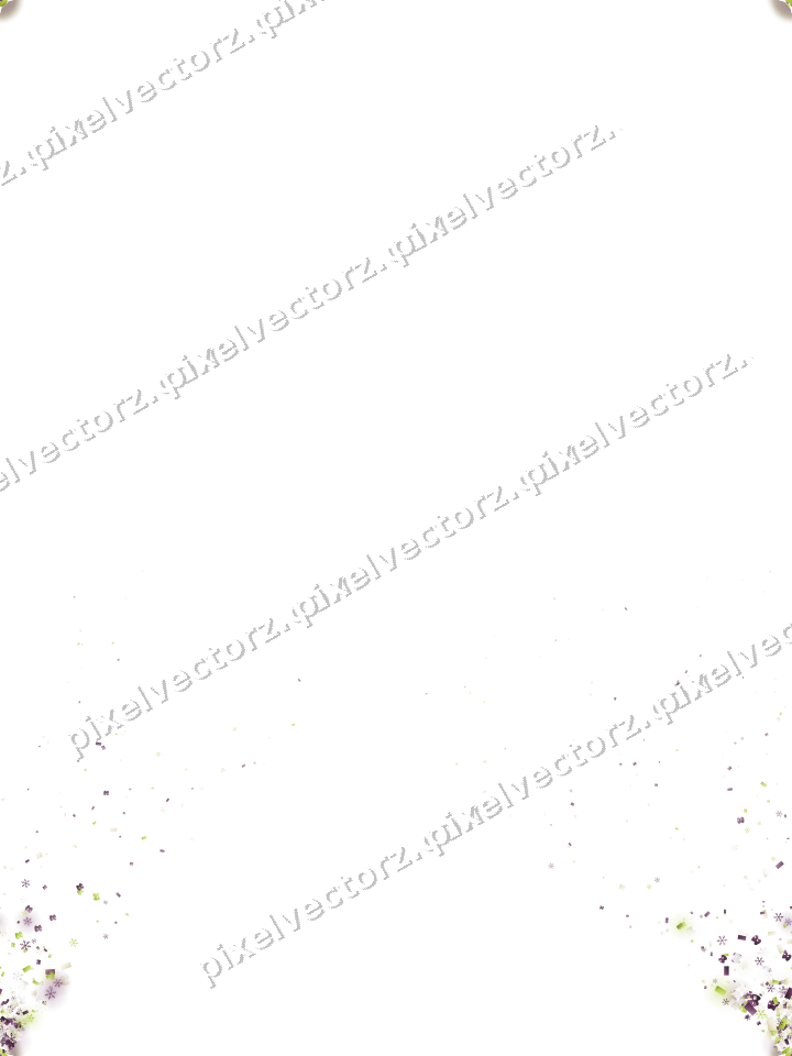 Seamless glitter corner in dark magenta on a transparent background