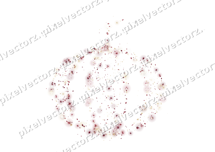 Seamless glitter pumpkin of diamonds on a transparent background