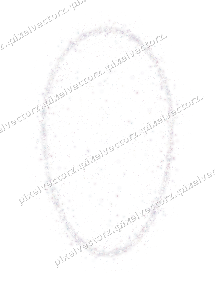 Seamless glitter easter egg in pale pink on a transparent background