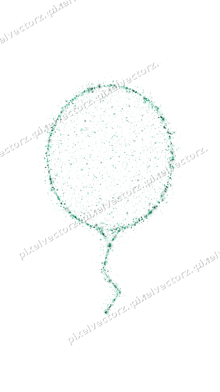 Seamless glitter balloon of eggs on a transparent background