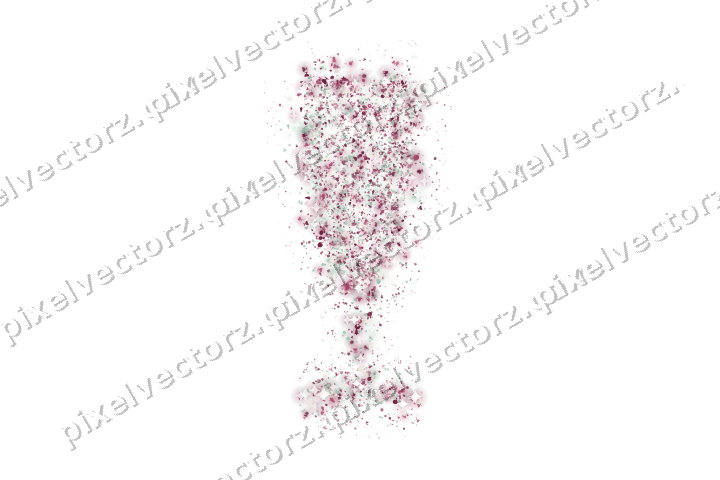 Seamless glitter champagne flute on a transparent background