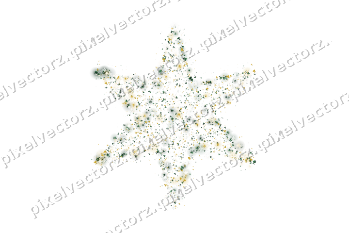 Seamless glitter star of champagne coupes on a transparent background